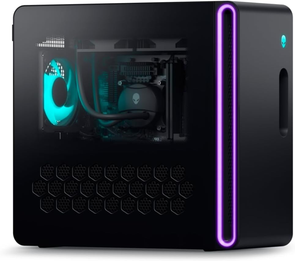 Aurora R16 2025 Gaming Desktop Computer, NVIDIA RTX 5080 16GB GDDR7, Intel Ultra 9 285K(Up to 5.7Ghz), Wi-Fi 7, 32 GB DDR5, 1 TB SSD, Custom RGB Lights, Win 11 Pro, Office Pro Lifetime