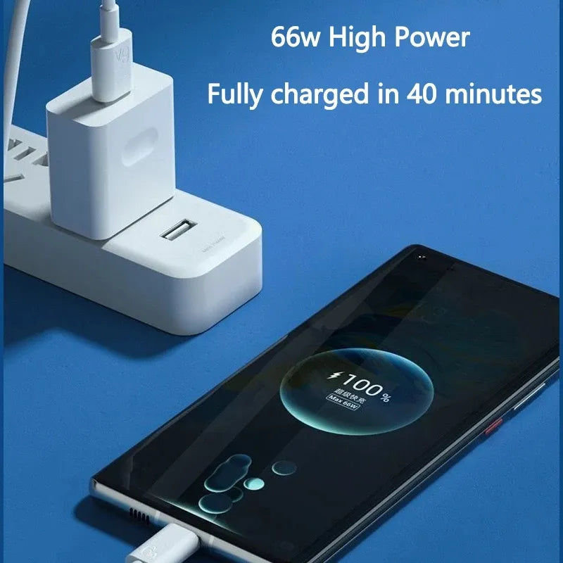 7A 100W Type-C USB Cable Super-Fast Charge Cable for Huawei Mate 40 30 Xiaomi Samsung Fast Charging Charger Cables Data Cord